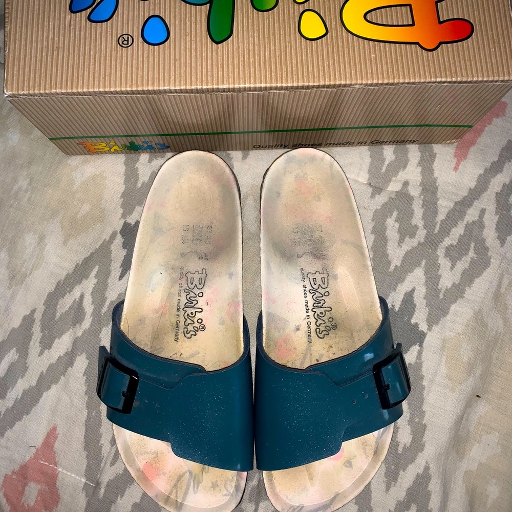 Birkenstock Birki’s Catalina Caribbean blue sandal - Picture 2 of 5